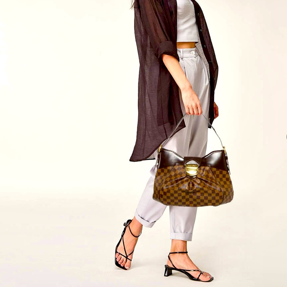 Louis Vuitton Damier Ebene Sistina MM